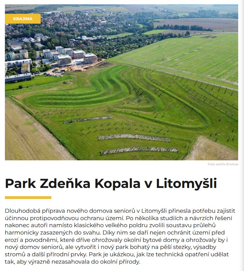 Park Zdeňka Kopala v Litomyšli